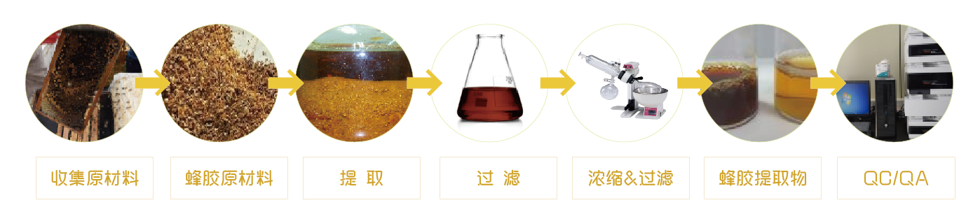 蜂胶提取物(图1)